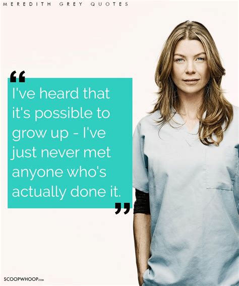 19 Meredith Grey Quotes That’ll Help You To Hold On When The Going Gets Tough