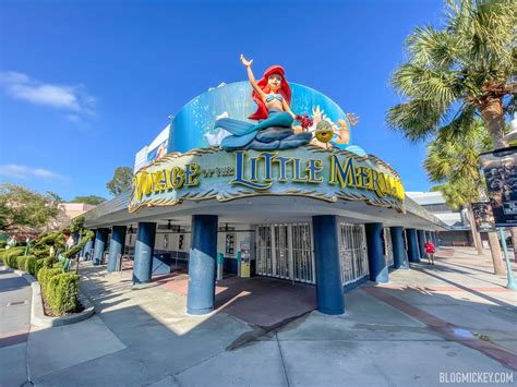 Voyage of The Little Mermaid Show Wait Time Sign Removed, Queue Turned into Relaxation Area