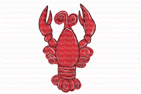 Mardi gras crawfish clipart | Illustrations ~ Creative Market