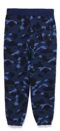 BAPE Color Camo Wide Fit Sweat Pants Navy – shoegamemanila