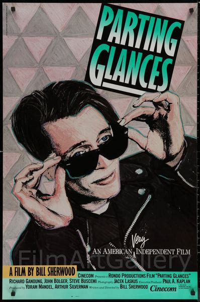 Parting Glances Vintage Movie Poster