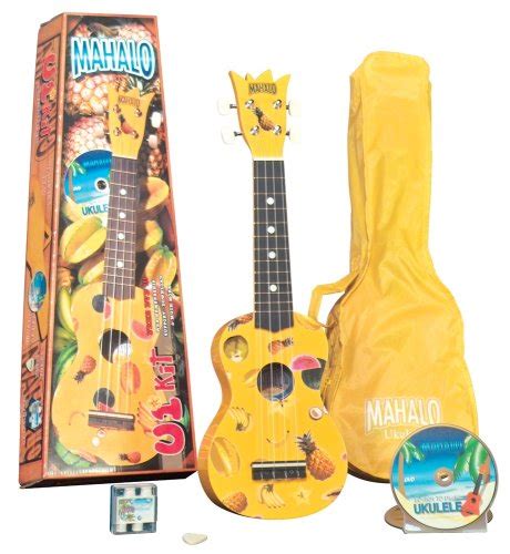 Mahalo Soprano Ukulele pack- green only available. | Beggs