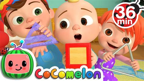 The Shapes Song + More Nursery Rhymes & Kids Songs - CoComelon - Missing Storytime