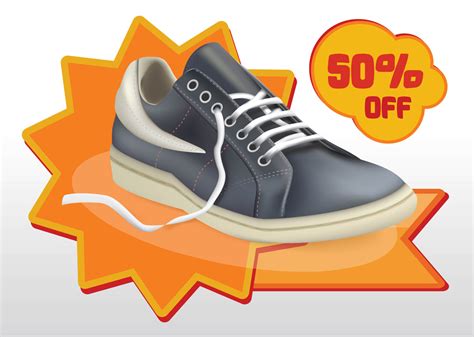 Shoes Sale Vector Vector Art & Graphics | freevector.com