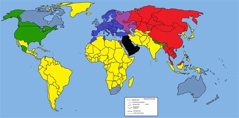 World Political Map 2050 - United States Map