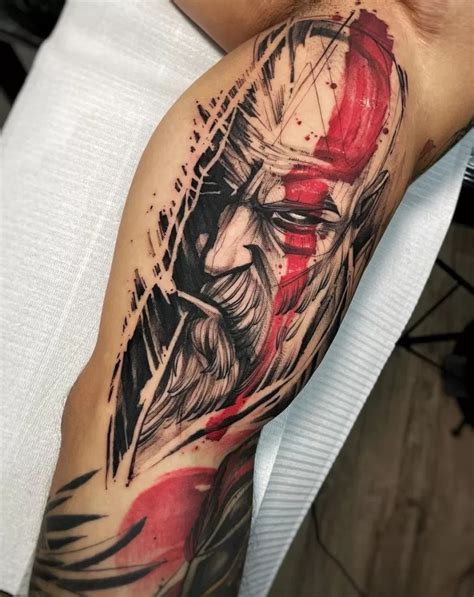 KRATOS TATTOOS: Meanings, Tattoo Ideas & Tattoo Designs - TATTOOGOTO