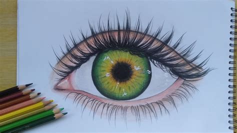 Eyes Drawing Color