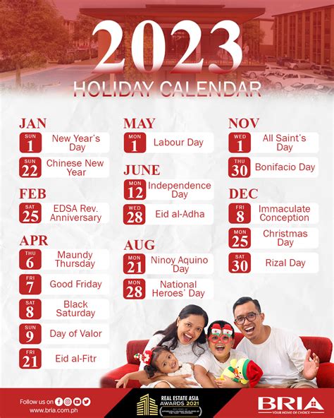 2023 Holidays Philippines Proclamation – Get Calendar 2023 Update