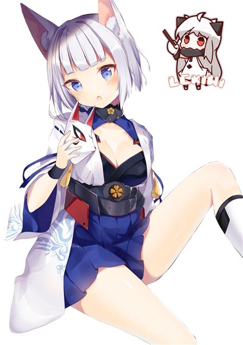 [Azur Lane] Kaga Render by LCkiWi on DeviantArt