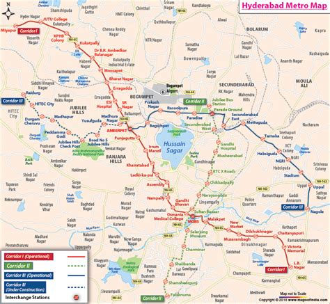 Hyderabad Metro Map