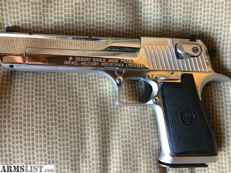 ARMSLIST - For Sale: Desert Eagle 50 cal chrome.