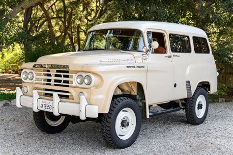 1959 Dodge W100 Power Wagon Town Wagon for sale on BaT Auctions - sold ...