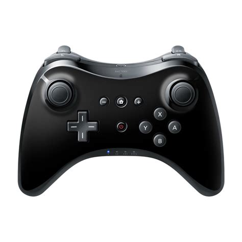 Solid State Black Wii U Pro Controller Skin | iStyles