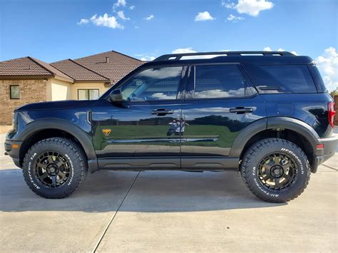 Lifted Alto Blue Badlands Bronco Sport Build | 2021+ Ford Bronco Sport Forum - Broncosportforum.com