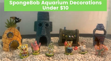 The BEST SpongeBob Aquarium Decorations - TurtleHolic