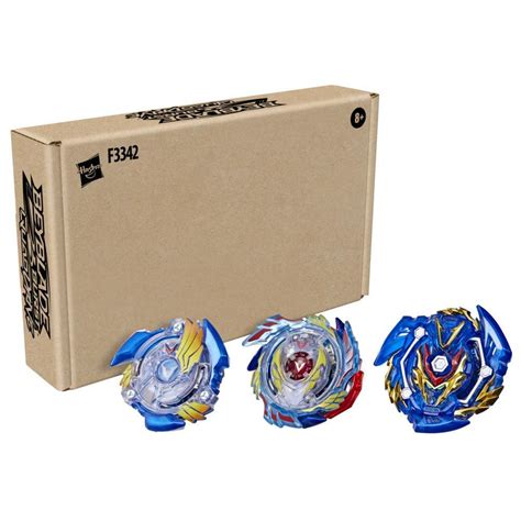 Beyblade Burst Evolution Trio Valtryek 3-Pack -- Genesis Valtryek V3, Sword Valtryek V5 ...