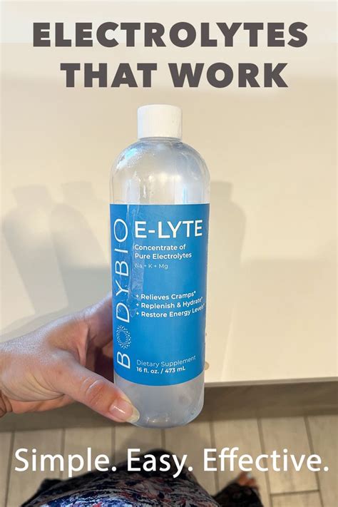 BodyBio Electrolytes Liquid for Hydration - 16 oz Concentrate | No Sugar | No Calories | Keto ...