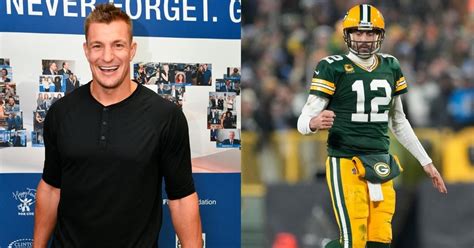 Rob Gronkowski Blasts Aaron Rodgers for 'MVP' Comment