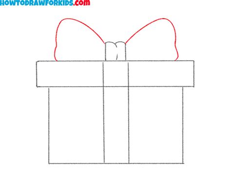 How to Draw a Gift Box - Easy Drawing Tutorial For Kids