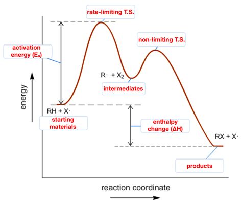 Chemical Potential Energy Diagram