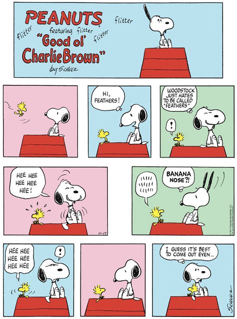 Peanuts by Charles Schulz for November 17, 2019 | GoComics.com | Snoopy ...