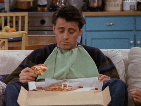 Popular Joey Friends GIF - Eating - Discover & Share GIFs