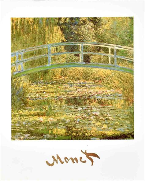 Claude Monet - The Water Lily Pond II — Poster Plus