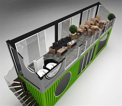 The Container Cafe Design and Concept | The Best Idea For Container Design