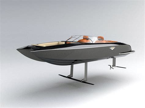 speed boat Electric hydrofoil. | Bygga båtar, Yacht design, Design idéer