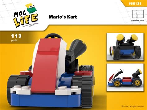 Lego® Instructions Mario's kart