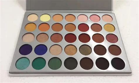 Make Up Silver 35 Color Eye Shadow matte Palette Makeup EyeShadow Palette Cosmetic Beauty ...