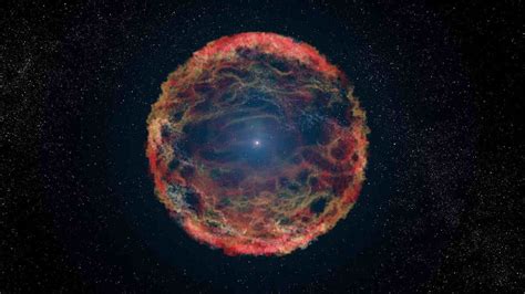 Red supergiant supernova illuminates early universe