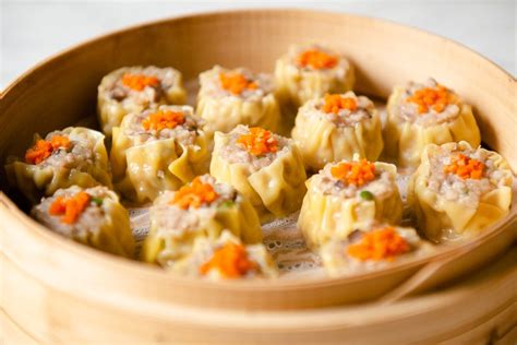 Shumai (燒賣) are steamed pork dumplings that are perennial favorites at dim sum. In this step-by ...