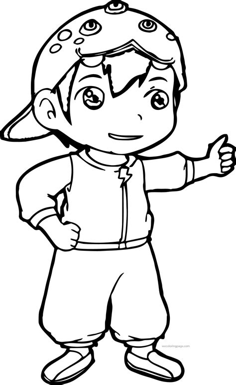 Boboiboy Topper Printable 101 Coloring Pages | Images and Photos finder