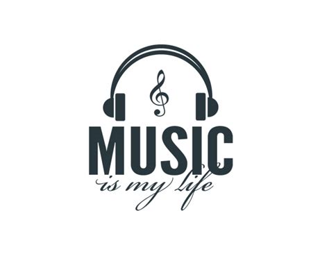 Music Is My Life Word Art | Squijoo.com