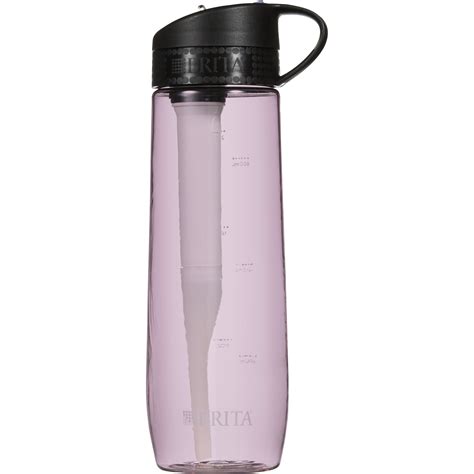 Brita Hard Sided Water Bottle with Filter - 23.7 oz - BPA Free - Pink - Walmart.com