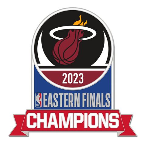 Miami Heat 2023 Eastern Conference Champions Collectors Pin