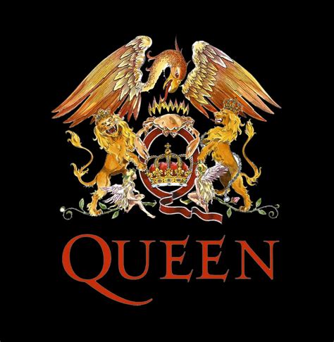 Queen Logo / Parche para espalda QUEEN - Logo Dorado - House of Rock : Click the logo and ...