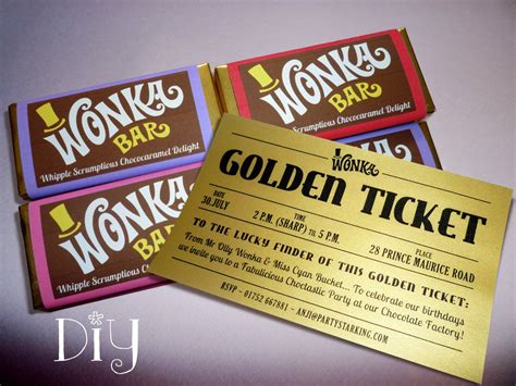 Wonka Bar Candy Wrapper And Golden Tickets | ubicaciondepersonas.cdmx.gob.mx