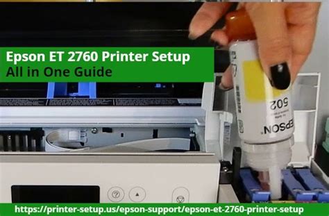 Epson ET 2760 All-in-One Printer - Easy Setup Guide