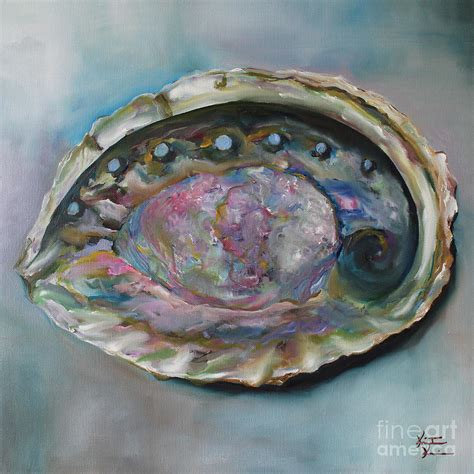 Abalone Shell Painting by Kristine Kainer - Fine Art America