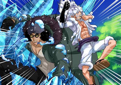 Can Gear 5 Luffy Beat Aokiji ? Sun Vs Ice