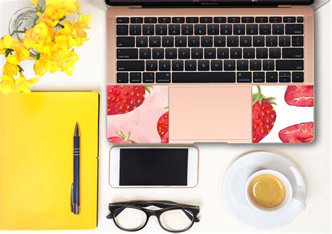 Strawberry Stickers Laptop 14 Inch 15.6 Decal Lenovo - Etsy