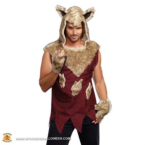 Big Bad Wolf Costumes for Men Spookers Halloween