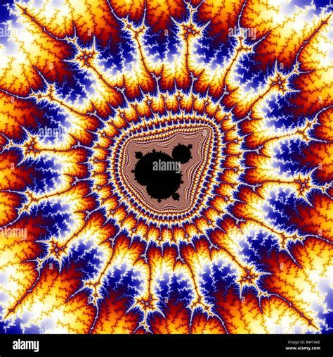 Zoom into the mandelbrot set hi-res stock photography and images - Alamy