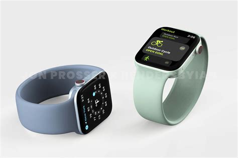 Massive Apple Watch Series 7 leak shows off new design, green color - PhoneArena