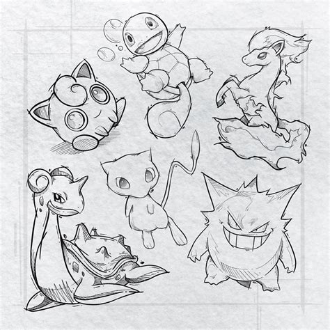 Pokemon Sketch, Pokemon Drawings, Pokemon Fan Art, Anime Sketch, Sketch Book, Tattoo Design ...