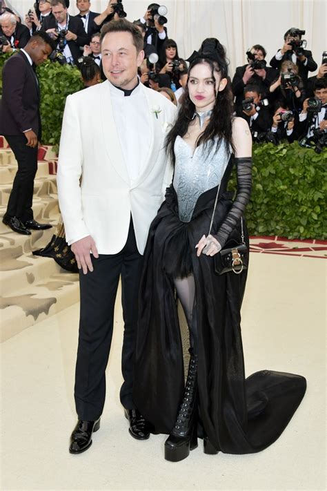 Grimes and Elon Musk arrive at the Met Gala | The FADER