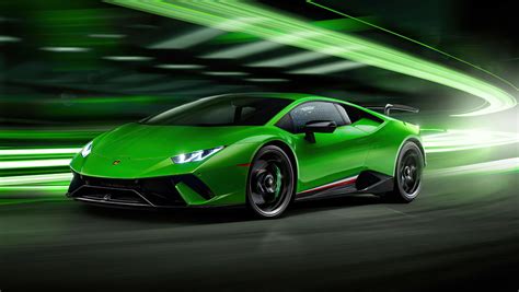 1360x768 2020 Green Lamborghini Huracan Performante 4k Laptop HD HD 4k Wallpapers, Images ...