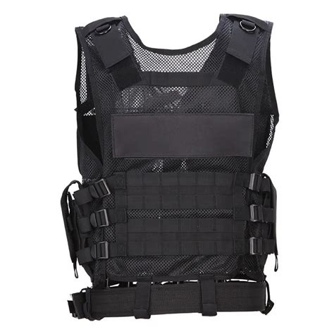 2018 Outdoor Tactical Police Vest CS Wargame Hunting Vest Outdoor Military Body Armor Sports ...